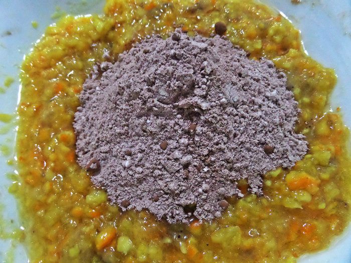Маффины с апельсином и бананом