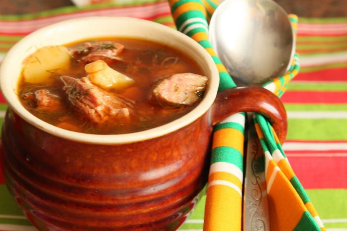 Бограч (венгерский гуляш по-закарпатски)