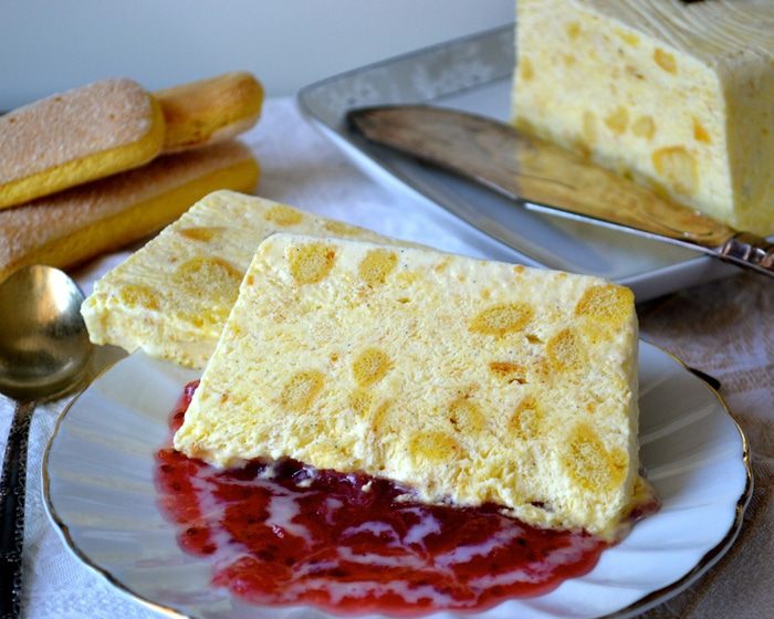 Ванильное парфе (Vanille Parfait) с крошкой печенья