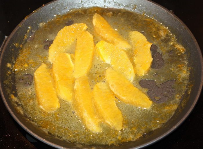 Блинчики фламбе