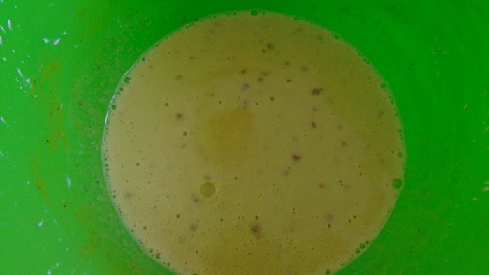 Клафути с персиками