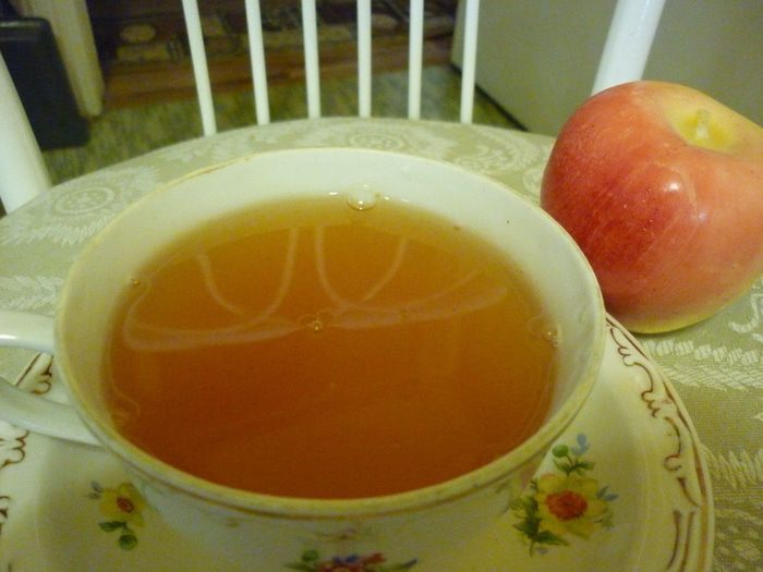 Зимний яблочный киселек для старых и малых