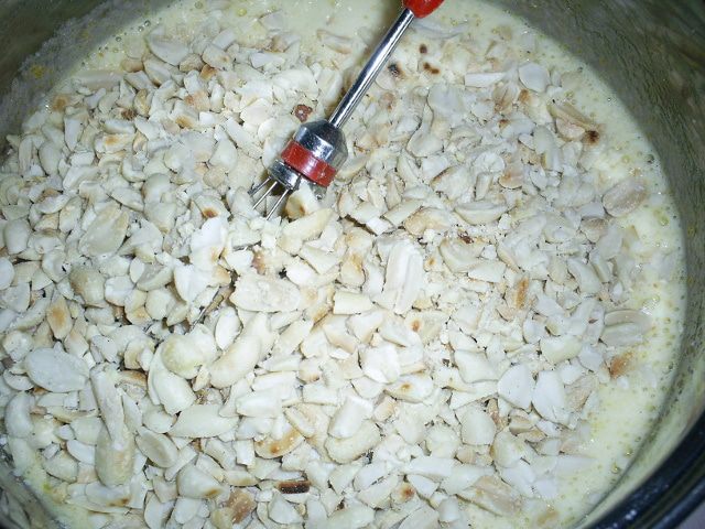 Орехово-шоколадный пирог 