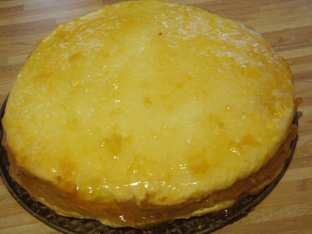 Торт с кофейно-масляным кремом