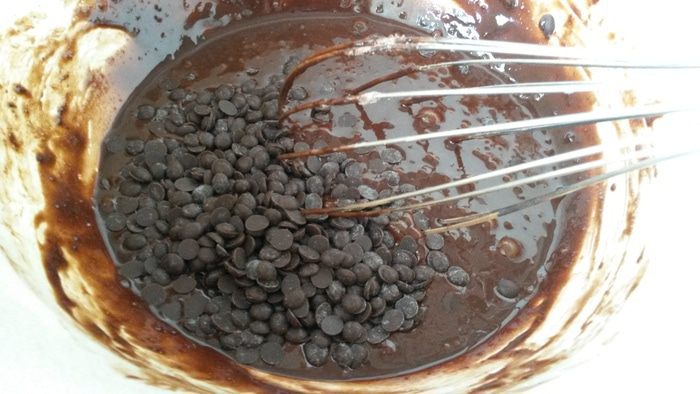 Шоколадное печенье без муки