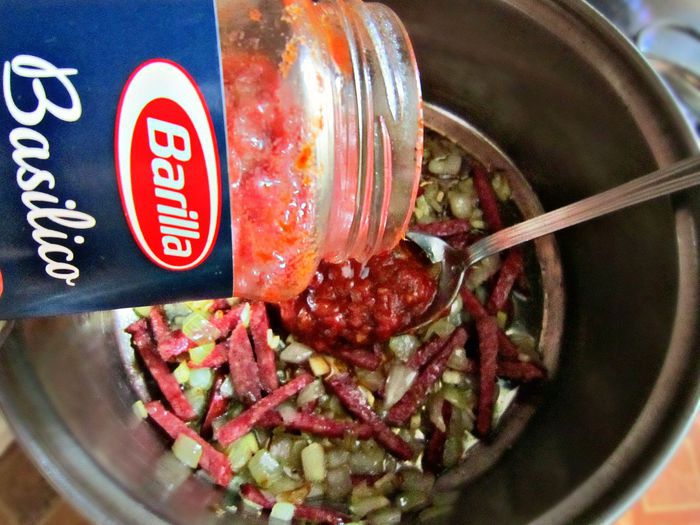 Сытный итальянский суп c пастой &amp;quot;мини&amp;quot;