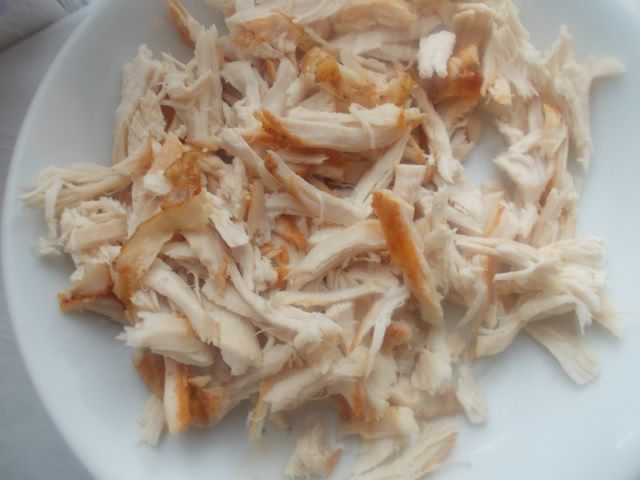 Салат с сыром и маринованными шампиньонами