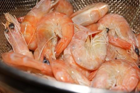 Фрикассе из креветок в мультиварке