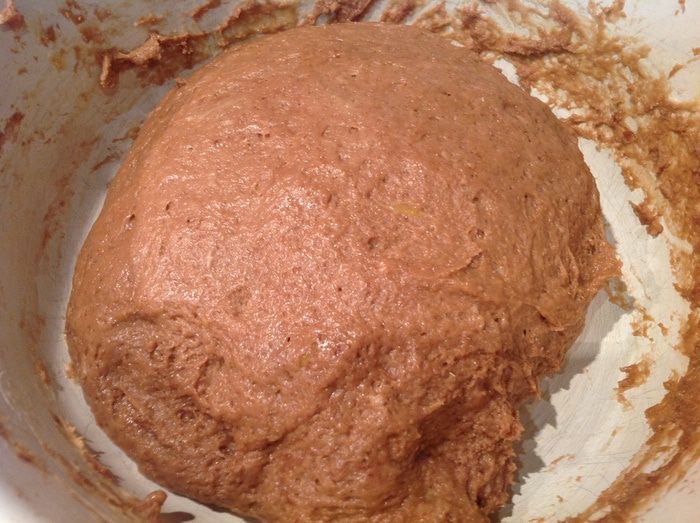 Кулич пасхальный шоколадный