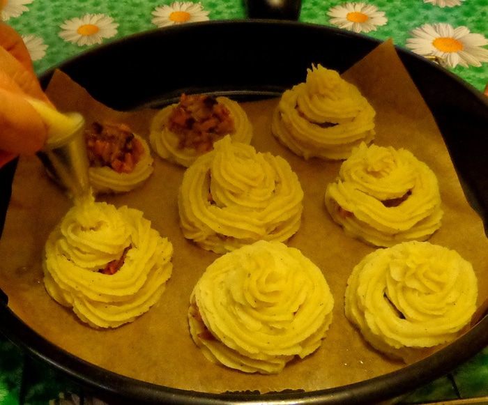 Картофельные пирамидки