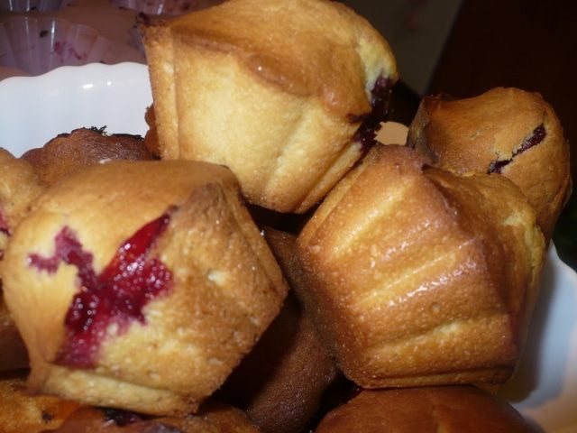 Маффины с ягодами