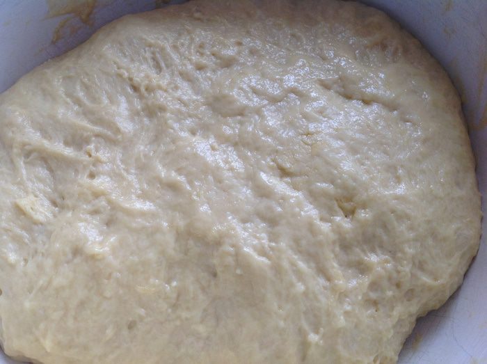 Постные яблочные булочки с клюквой