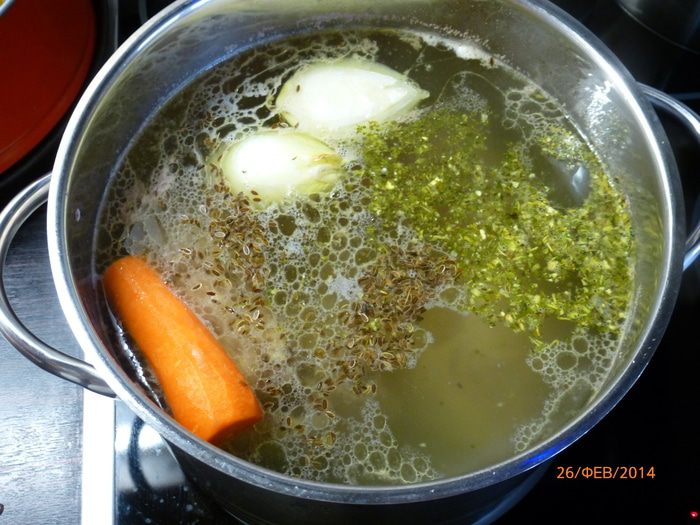 Куриный суп с лапшой на новый лад