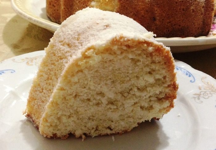 Кокосовый кекс на белках