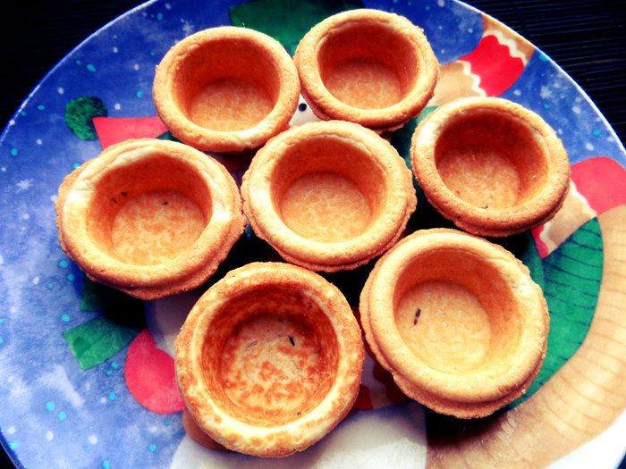 Мини тарталетки с разными начинками