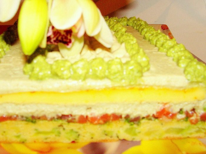 Закусочный торт &amp;quot;Зеленый тирамису&amp;quot;