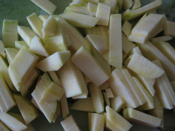 Запеканка из картофеля, кабачка и с сыром