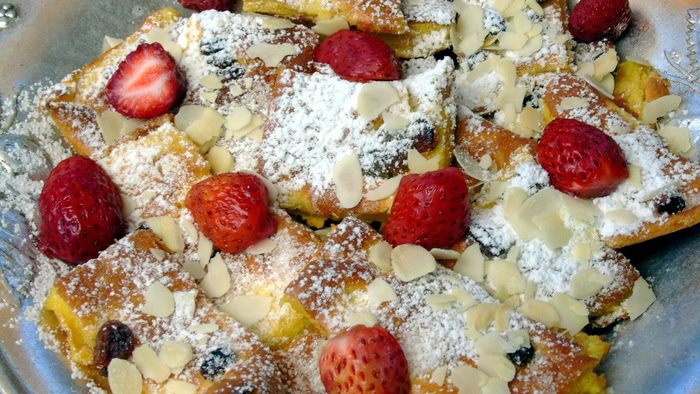 Кайзершмаррн с клубникой