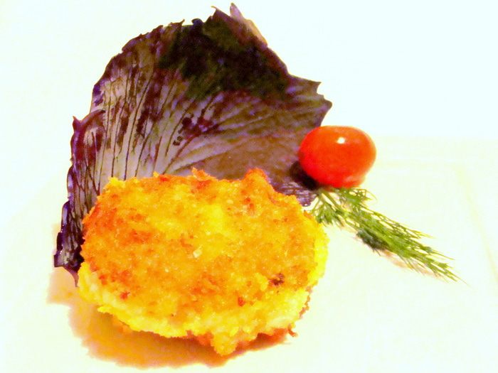 Пряные биточки из трески