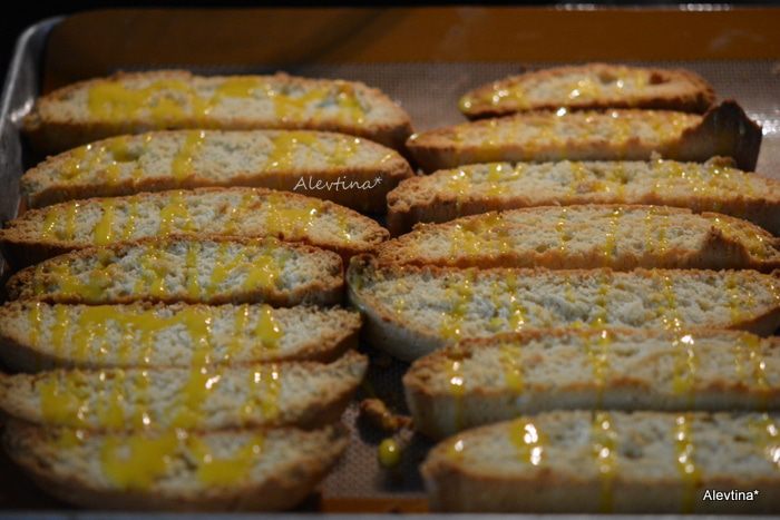 Лимонный бискотти