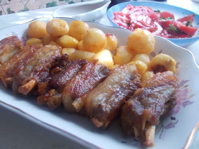 Свиные ребрышки по-техасски