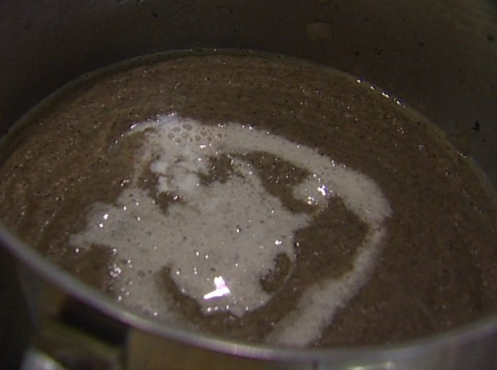 Суп из брокколи с грибами