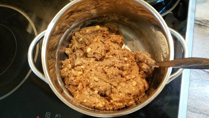Пряники с орешками на цельнозерновой муке