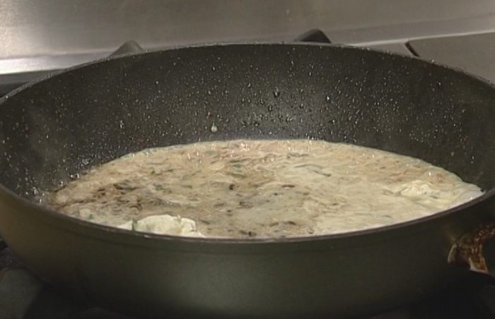 Цыплята с маскарпоне     