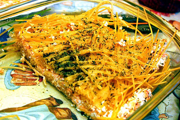 Мак’н’фиш с рикоттой