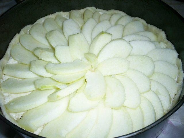 Творожно-яблочный пирог &amp;quot;Мамина яблонька&amp;quot;