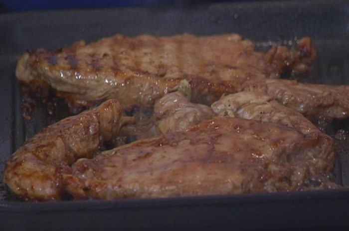 Кебаб из цыпленка в гранатовом соусе