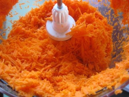 Пряный морковный кекс