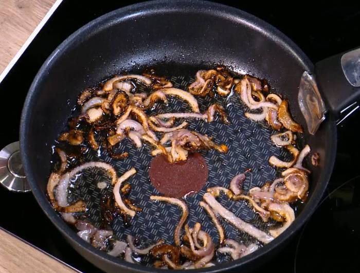 Сэндвич с куриной печенью 