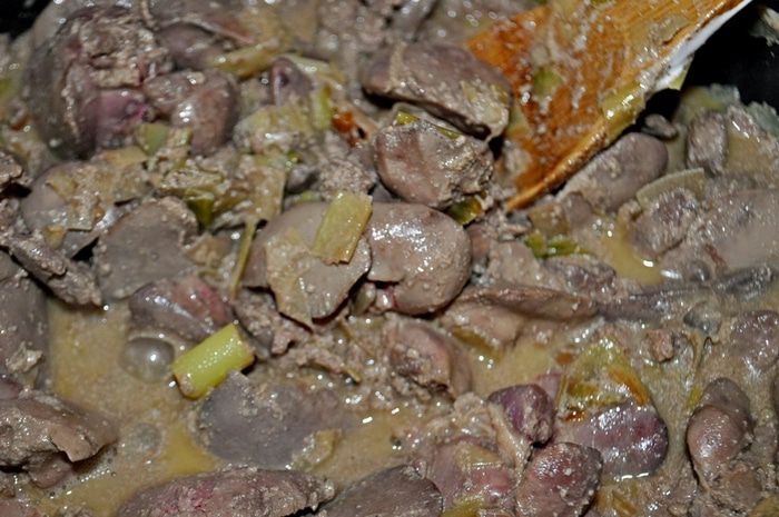 Паштет из куриной печени с кальвадосом