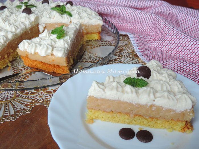 Шведский яблочный торт