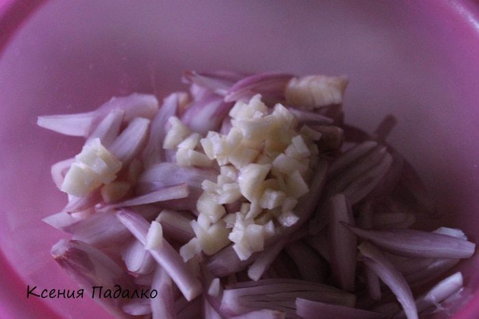 Густой куриный суп с луком