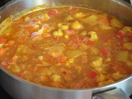 Овощная корма (Vegetable Korma)