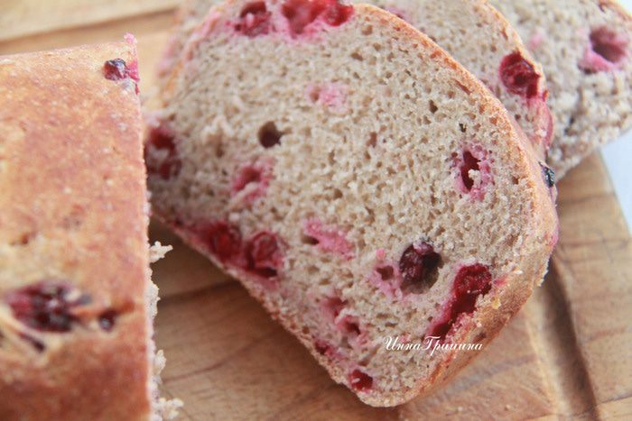 Шведский брусничный хлеб (Lingonbröd)