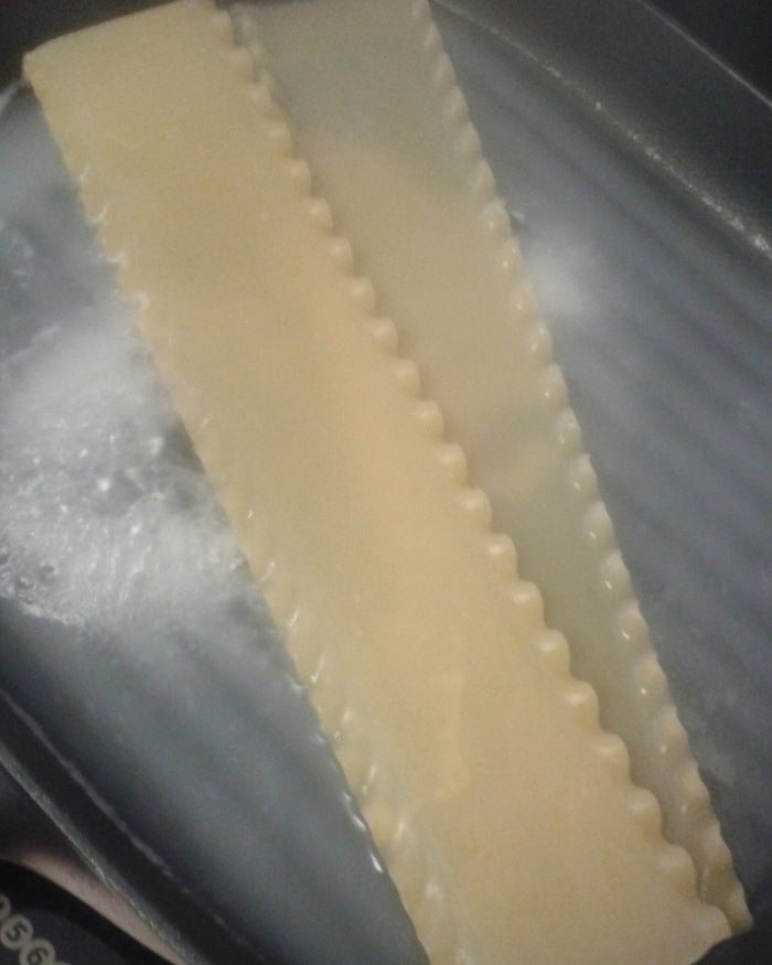 Лазанья с кабачками, шпинатом и сладким перцем