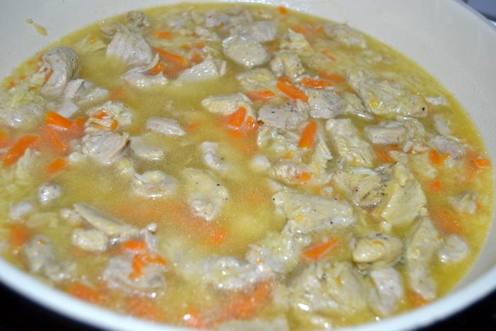 Ризотто с тыквой и индейкой