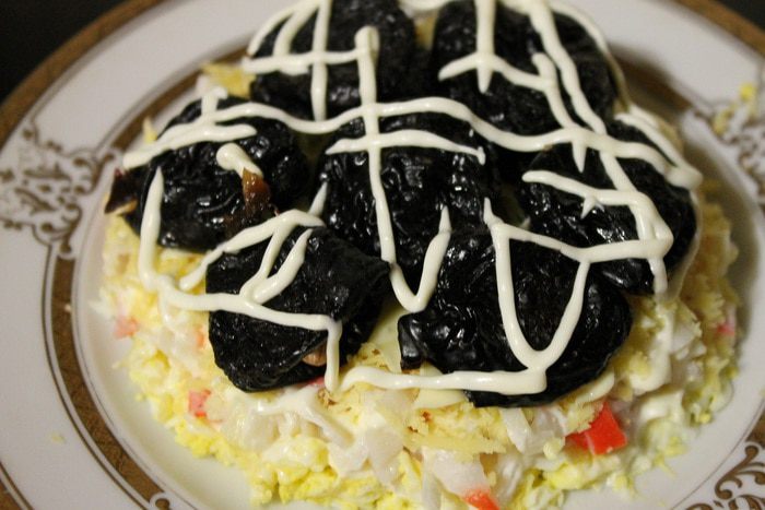 Салат &amp;quot;Черный жемчуг&amp;quot;