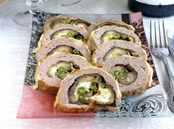 Фаршированный баклажан... в шубке