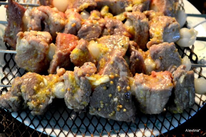 Кебаб говяжий &amp;quot;Грязный Мартини&amp;quot;