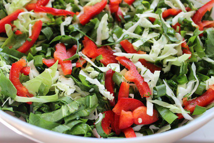 Пирог с огородной зеленью