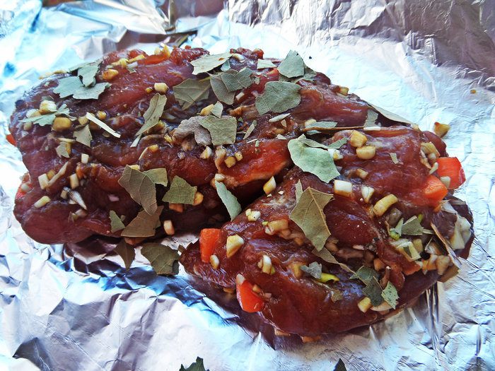 Свинина с морковкой к рису
