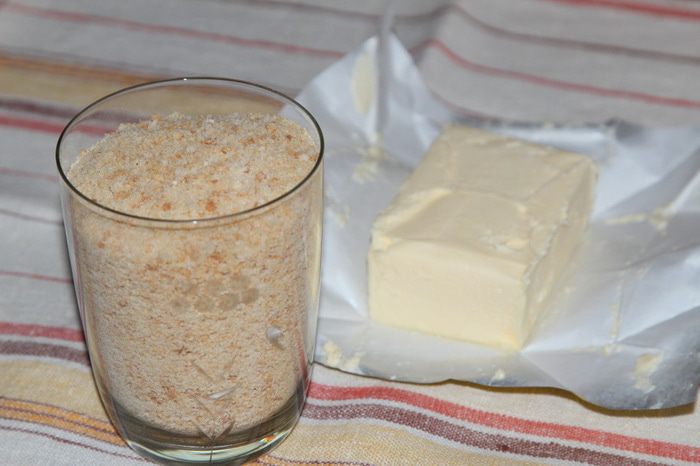 Печеночный чизкейк с орехами и грибами