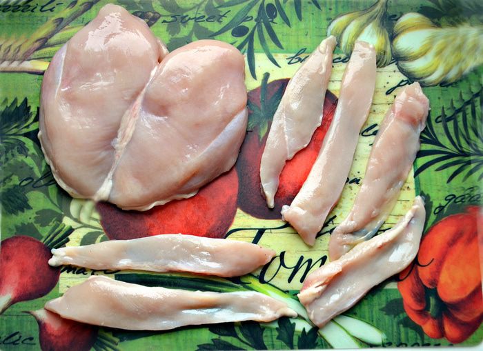 Куриные грудки, запеченные с грибами «Роза чайная»