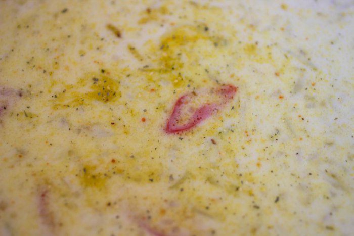 Треска в кокосовом молоке с лаймом и кинзой