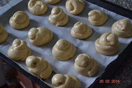 Медовые булочки 