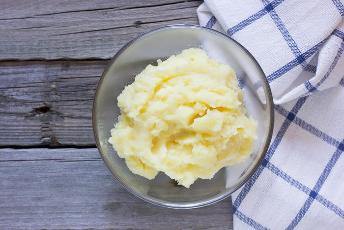 Блины с белыми грибами и картофелем